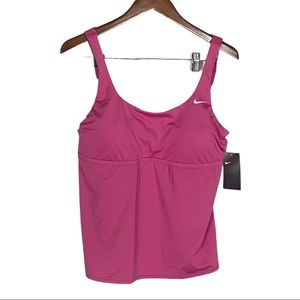 Nike COSMIC FUCHSIA Essential Tankini Swim‎ Top